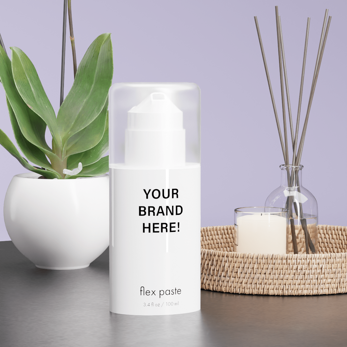 Flex Paste (retail size) - 6 Pack - Genesis Private Label - Custom Branded Professional Haircare Products - Natural Ingredients - GNLSLFXPS03Z
