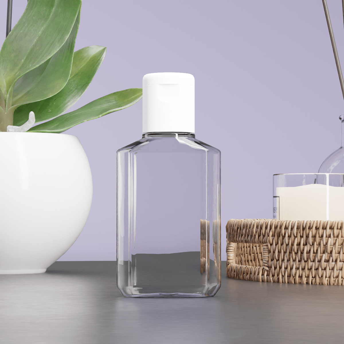 2 oz. Sample Bottles - 50 Pack - Genesis Private Label - Custom Branded Professional Haircare Products - Natural Ingredients - GNLMPSBC2Z - 1