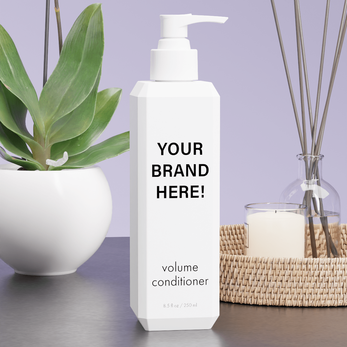 Volume Conditioner (retail size) - 6 Pack - Genesis Private Label - Custom Branded Professional Haircare Products - Natural Ingredients - GNLCOVOLM08Z