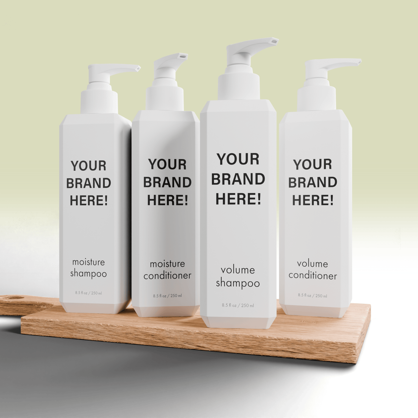 Classic Haircare Sample Flight - Genesis Private Label - Custom Branded Professional Haircare Products - Natural Ingredients - GNLCLAHCSAMPLE2025
