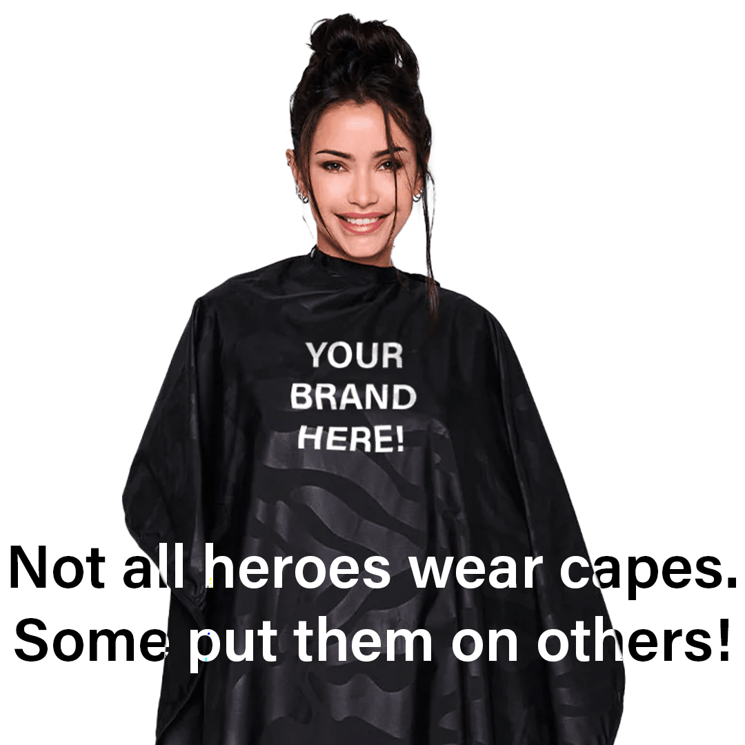 Enhance Your Salon’s Branding with Custom Branded Salon Capes - Genesis Private Label