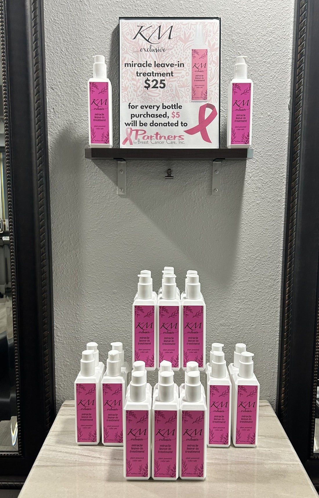 Using Private Label Haircare For Good: KM Hair Designs Supports Local Breast Cancer Awareness Efforts - Genesis Private Label