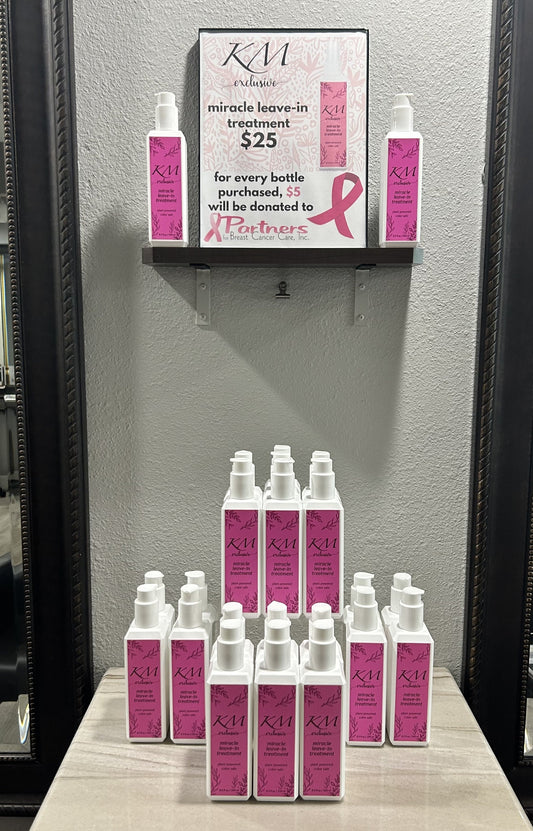 Using Private Label Haircare For Good: KM Hair Designs Supports Local Breast Cancer Awareness Efforts - Genesis Private Label