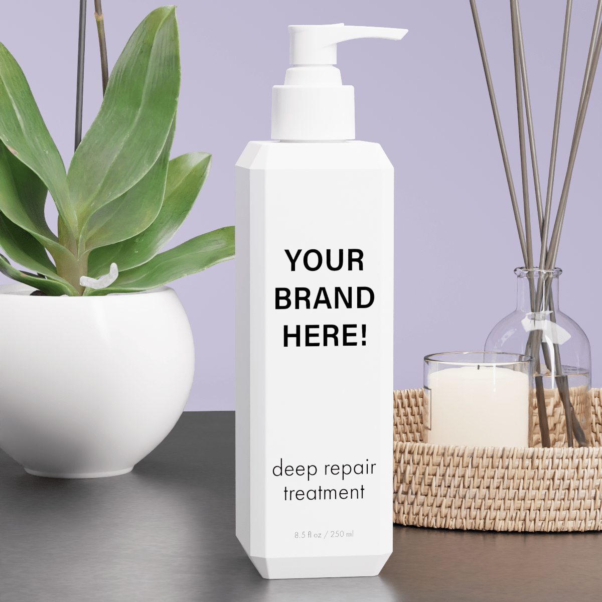 Deep Repair Treatment (retail size) - 6 Pack - Genesis Private Label - Custom Branded Professional Haircare Products - Natural Ingredients - GNLCOMASK8.5