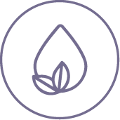 Sustainability icon for the Los Angeles Genesis private label program