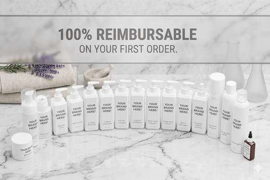 Professional Private Label Hair Products Sample Kit: The Entire Line (16 FULL-SIZE Products) - Genesis Private Label - Custom Branded Professional Haircare Products - Natural Ingredients - 