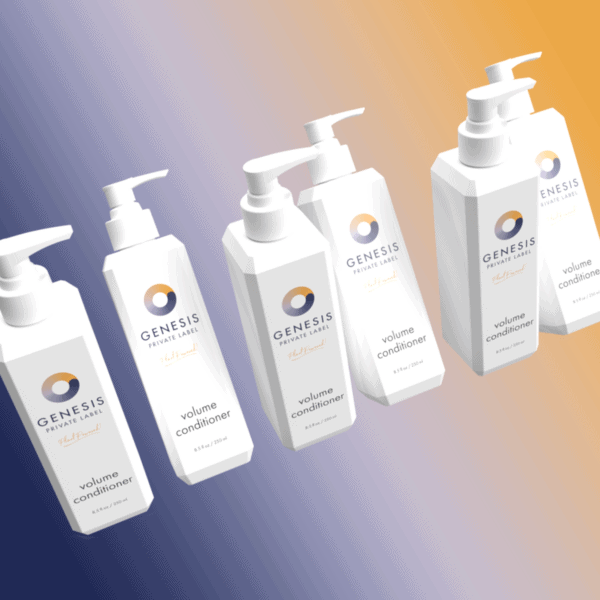 6 bottles of volume conditioner from Genesis Private Label.