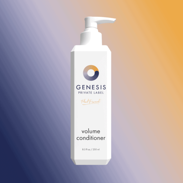 Volume conditioner bottle from Genesis Private Label.