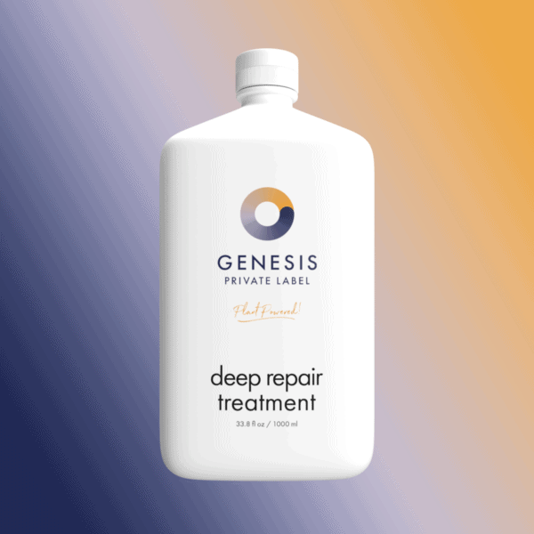 Deep repair treatment bottle from Genesis Private Label.